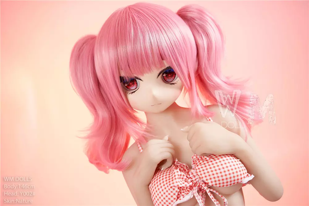 WM S-TPE 146cm Anime TPE Sex Doll with PVC Head #Y003